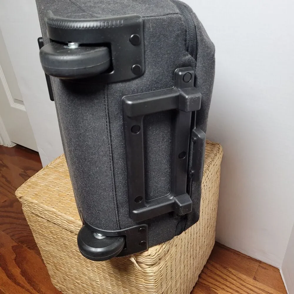 IKEA Forenkla Roller Carry On Bag Travel Luggage 15x11x31 Dark Gray Minimalist